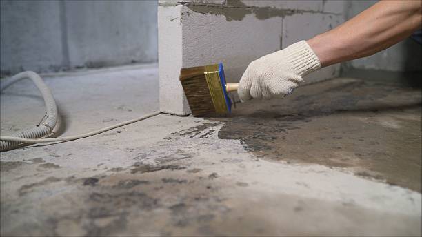 Crawl space vapor barrier installation in Andrews Air Force Base, MD